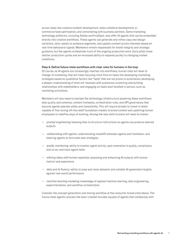 Reinventing Marketing Workflows with Agentic AI - Page 7