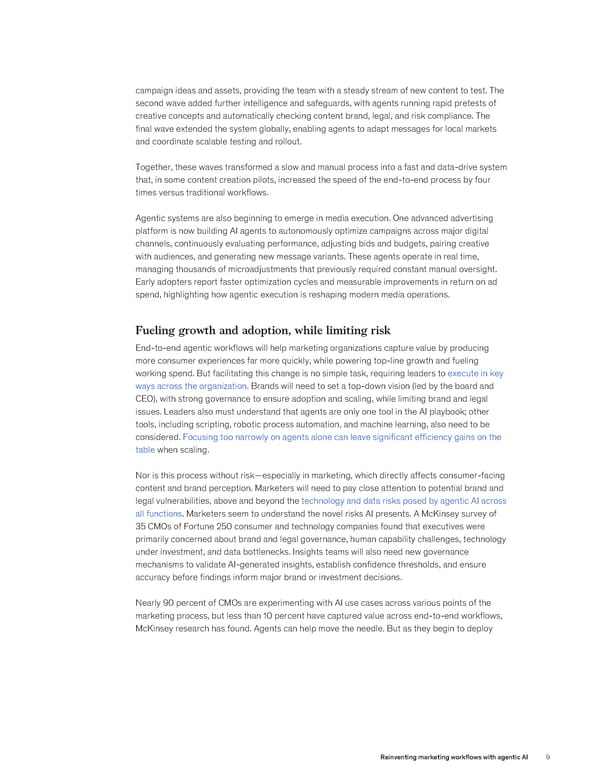 Reinventing Marketing Workflows with Agentic AI - Page 9