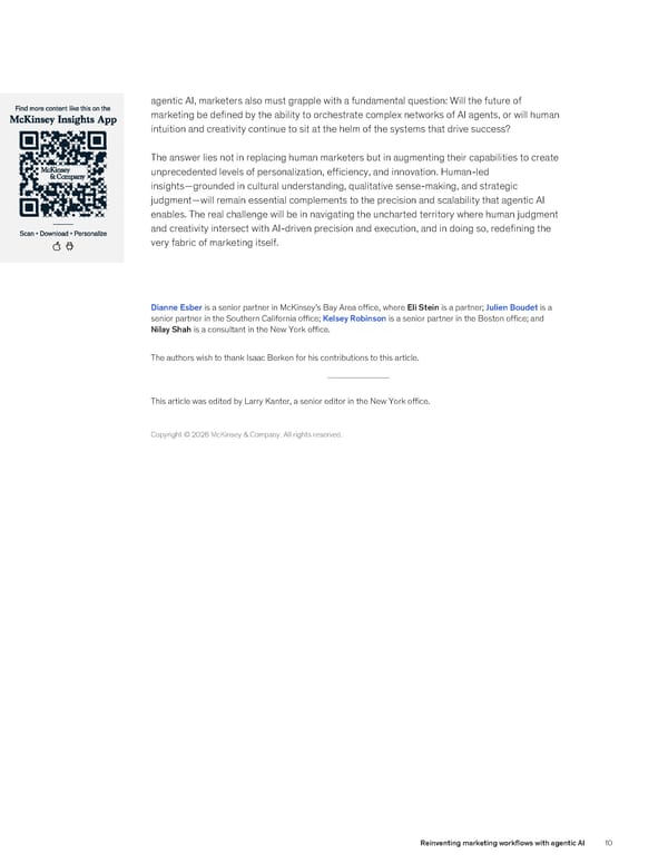 Reinventing Marketing Workflows with Agentic AI - Page 10