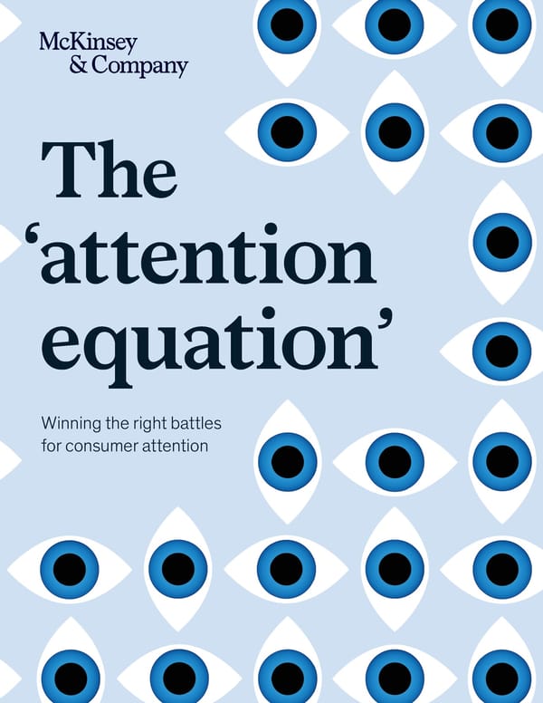 The 'Attention Equation' - Page 1