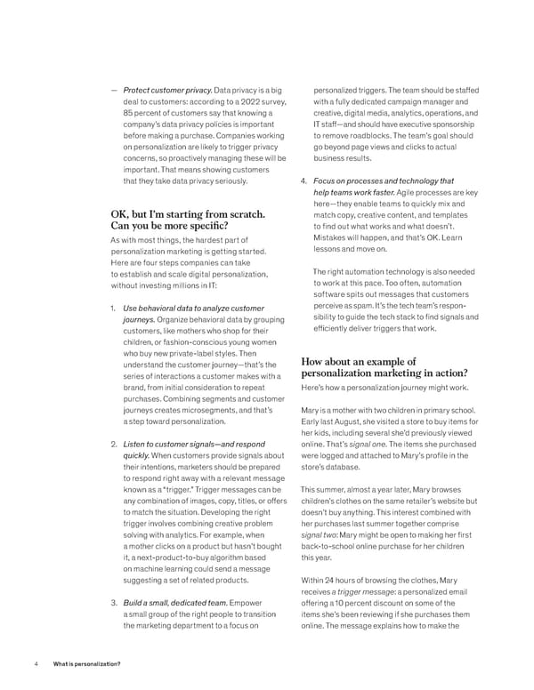 Understanding Personalization in Marketing - Page 4