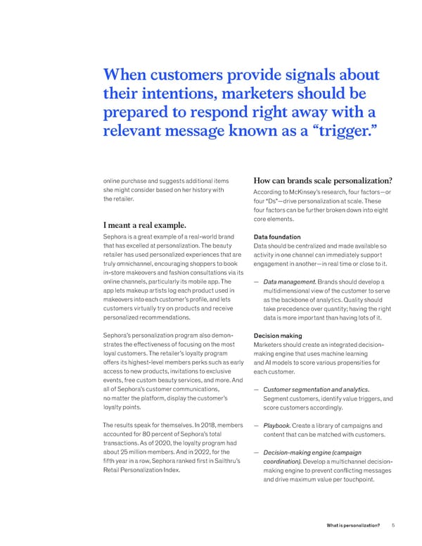 Understanding Personalization in Marketing - Page 5