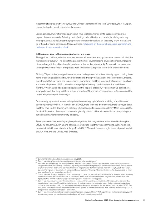 State of the Consumer 2025: When Disruption Becomes Permanent - Page 10