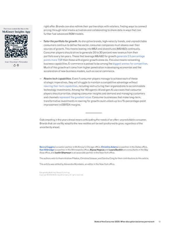State of the Consumer 2025: When Disruption Becomes Permanent - Page 13