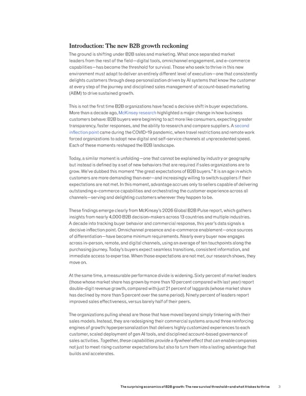 The Surprising Economics of B2B Growth: The New Survival Threshold - Page 3