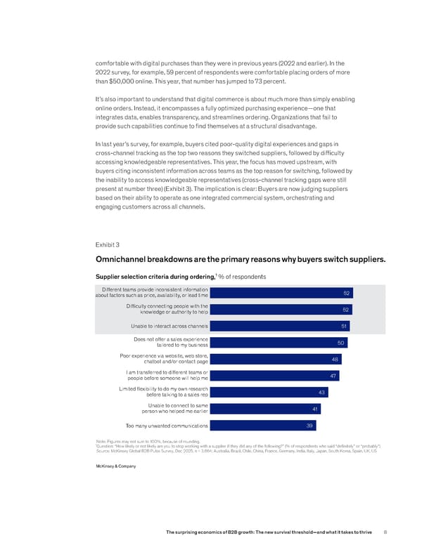 The Surprising Economics of B2B Growth: The New Survival Threshold - Page 8
