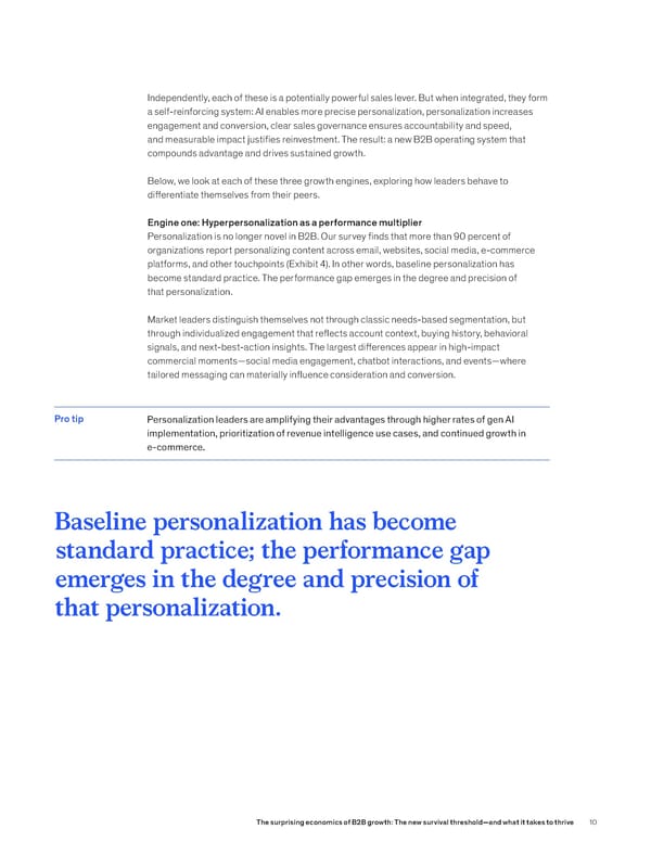The Surprising Economics of B2B Growth: The New Survival Threshold - Page 10