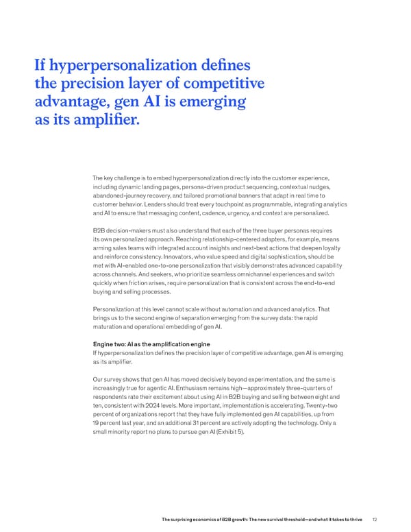 The Surprising Economics of B2B Growth: The New Survival Threshold - Page 12