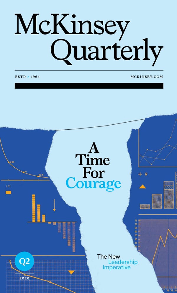 McKinsey Quarterly: A Time for Courage - Page 1