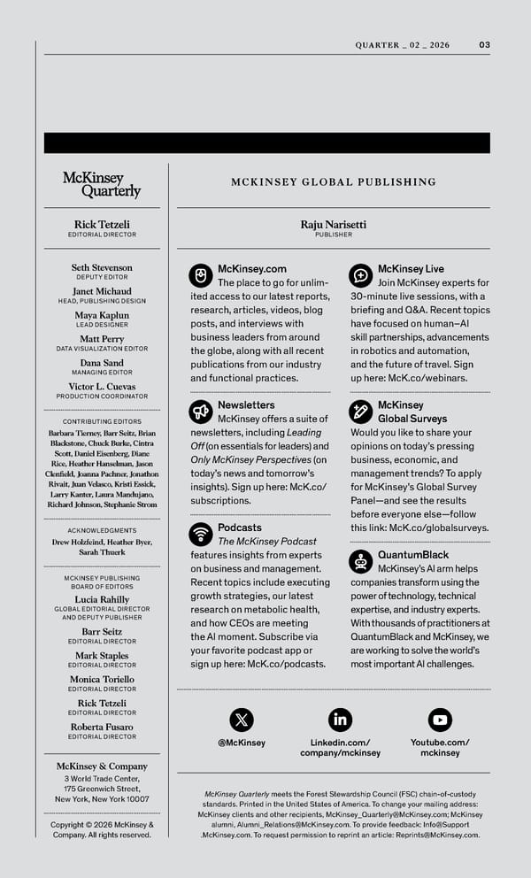 McKinsey Quarterly: A Time for Courage - Page 5