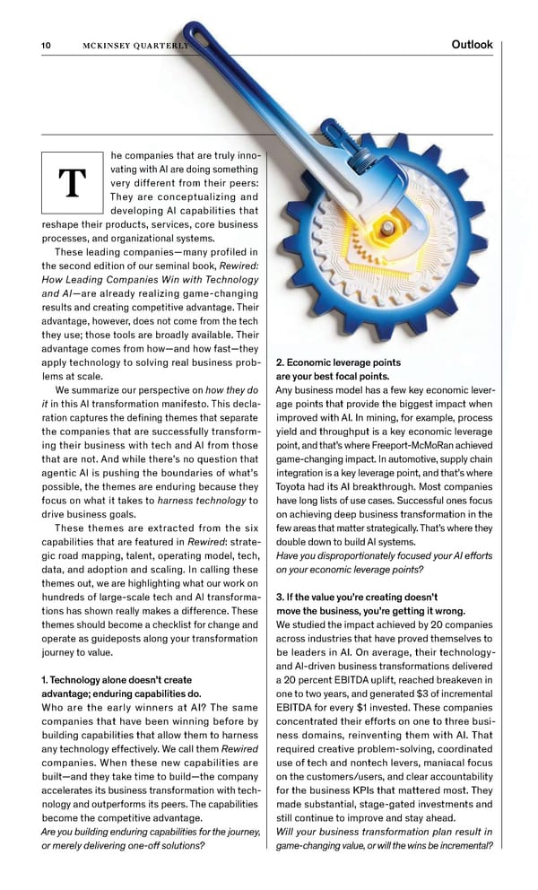 McKinsey Quarterly: A Time for Courage - Page 12