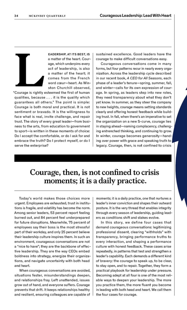 McKinsey Quarterly: A Time for Courage - Page 36