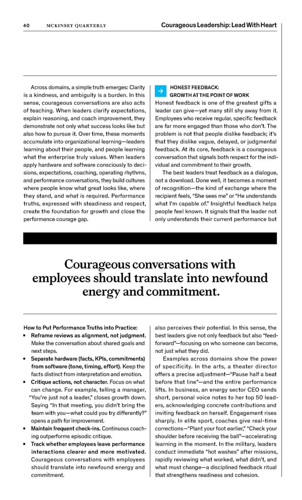 McKinsey Quarterly: A Time for Courage - Page 42