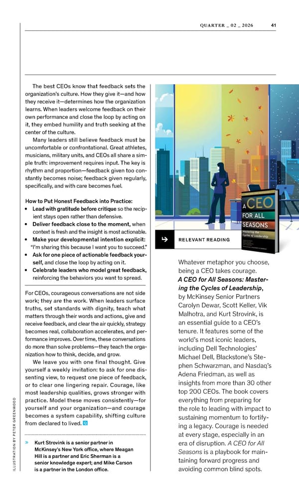 McKinsey Quarterly: A Time for Courage - Page 43