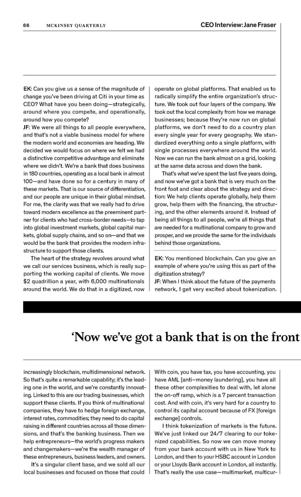 McKinsey Quarterly: A Time for Courage - Page 68