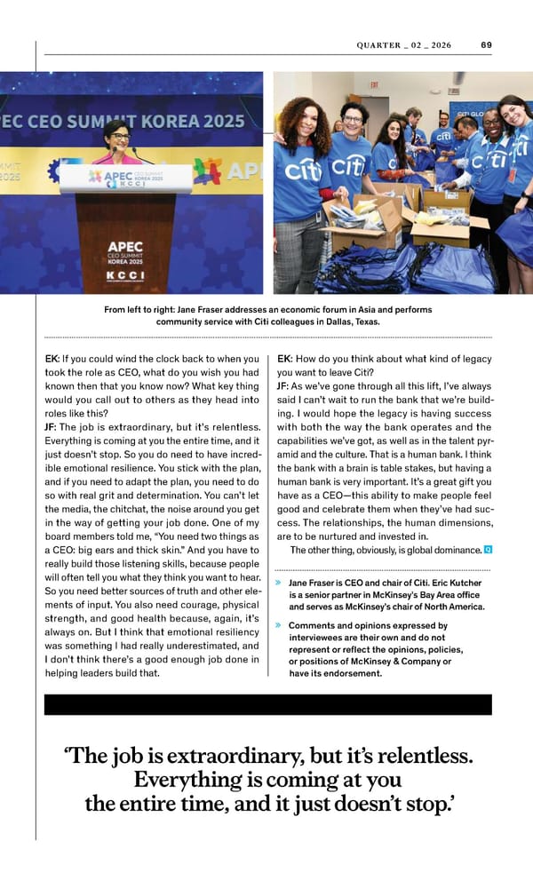 McKinsey Quarterly: A Time for Courage - Page 71