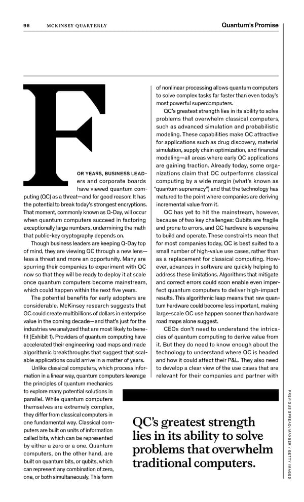 McKinsey Quarterly: A Time for Courage - Page 98