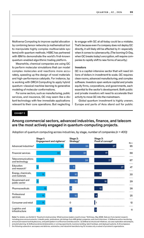 McKinsey Quarterly: A Time for Courage - Page 101