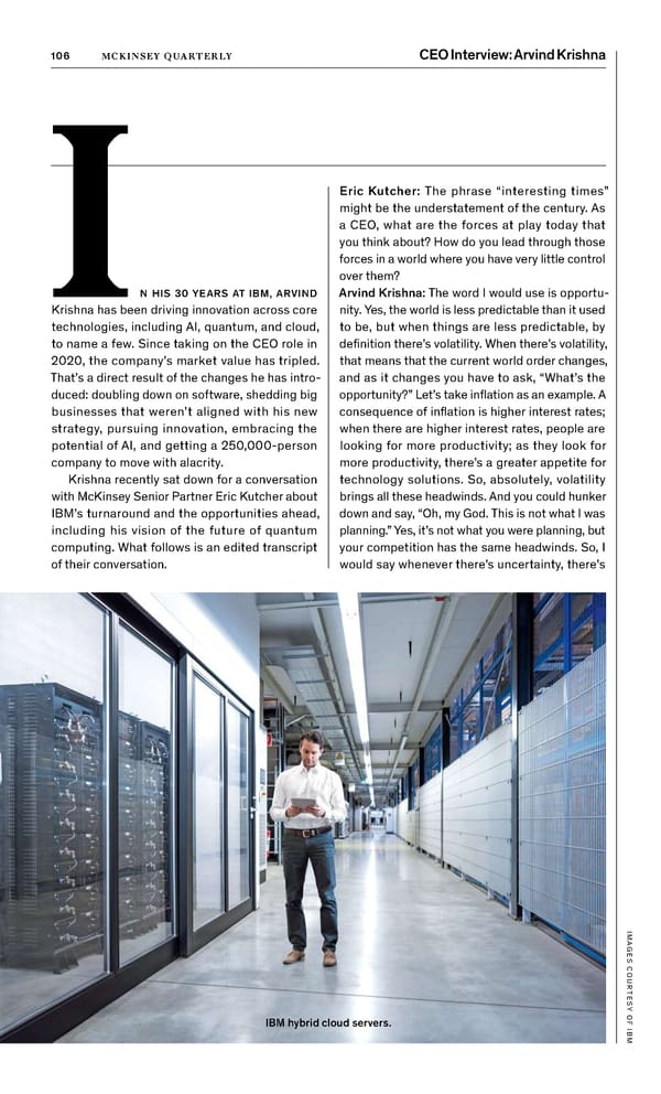 McKinsey Quarterly: A Time for Courage - Page 108