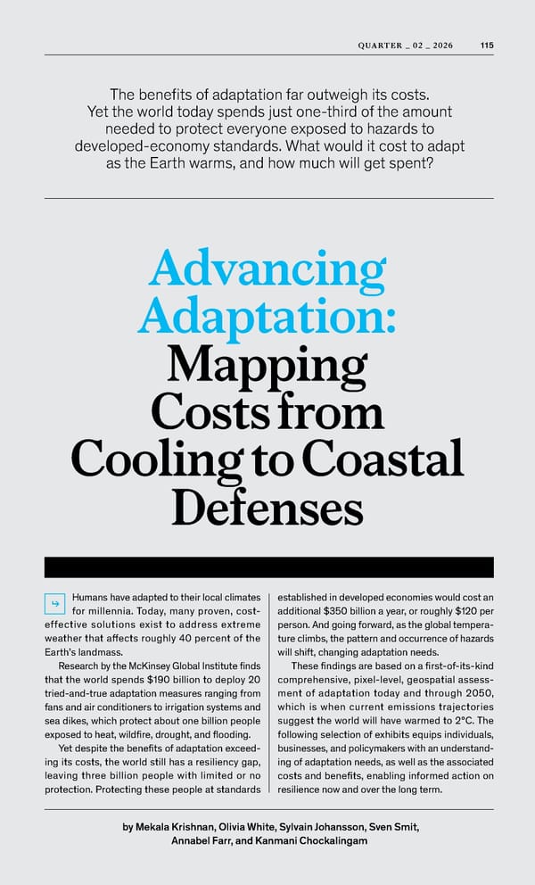 McKinsey Quarterly: A Time for Courage - Page 117