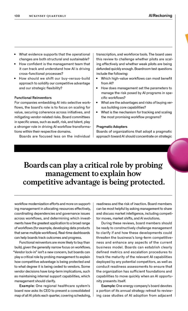 McKinsey Quarterly: A Time for Courage - Page 132