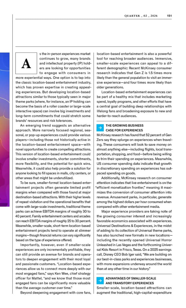 McKinsey Quarterly: A Time for Courage - Page 153