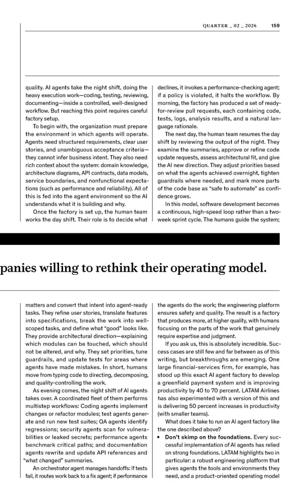 McKinsey Quarterly: A Time for Courage - Page 161